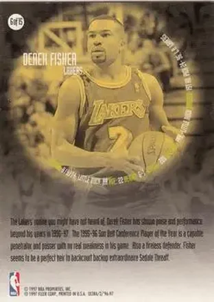Derek Fisher back