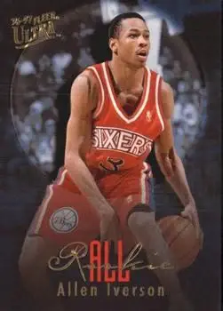 1996-97 Ultra #7 All-Rookie Allen Iverson
