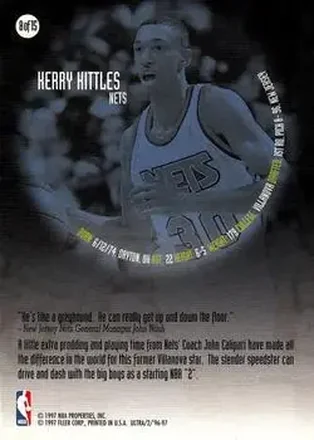 Kerry Kittles back