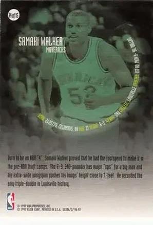 Samaki Walker back