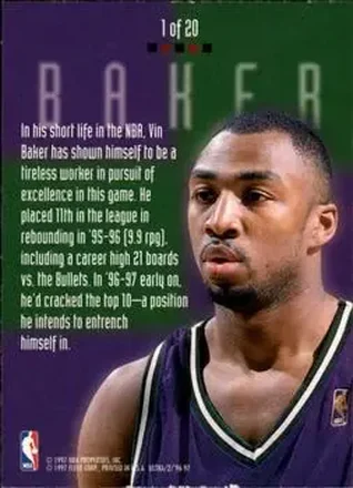 Vin Baker back