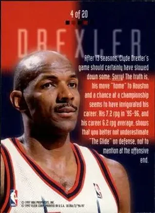 Clyde Drexler back