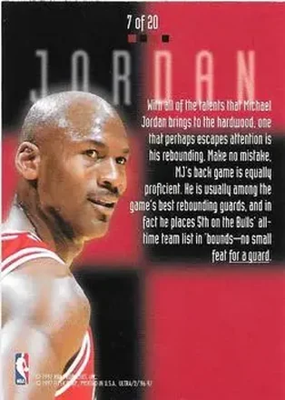 Michael Jordan back
