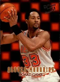 1996-97 Ultra #11 Board Game Alonzo Mourning