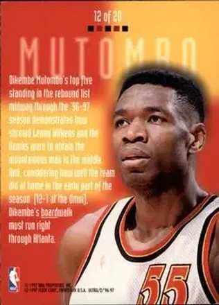 Dikembe Mutombo back
