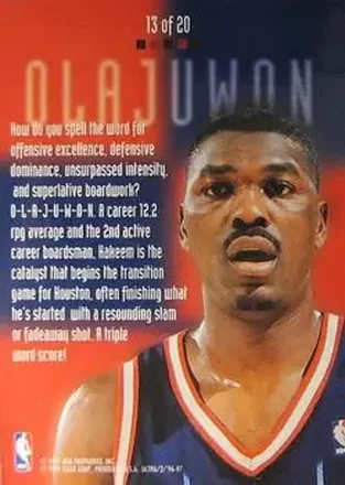 Hakeem Olajuwon back