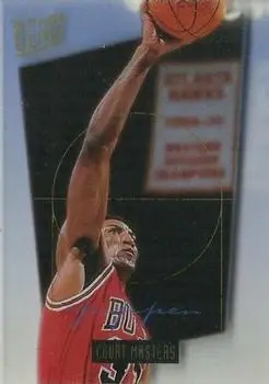 1996-97 Ultra #4 Court Masters Scottie Pippen