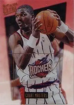 1996-97 Ultra #8 Court Masters Hakeem Olajuwon