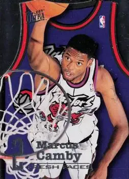 1996-97 Ultra #4 Fresh Faces Marcus Camby