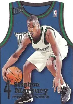 1996-97 Ultra #7 Fresh Faces Stephon Marbury