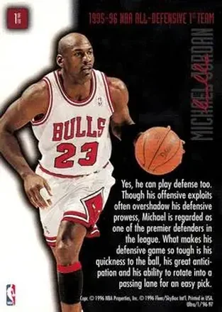 Michael Jordan back