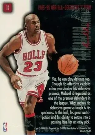 Michael Jordan back