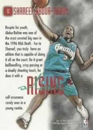 Shareef Abdur-Rahim back
