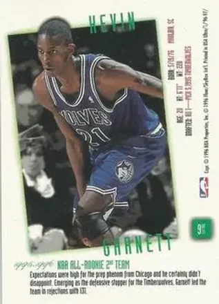 Kevin Garnett back