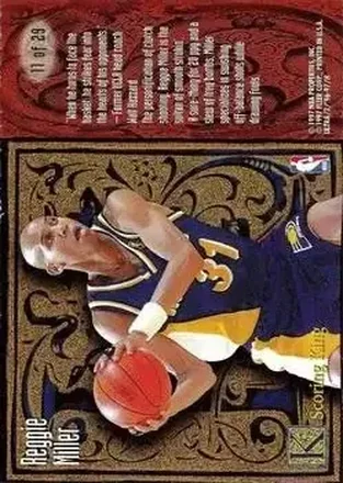 Reggie Miller back
