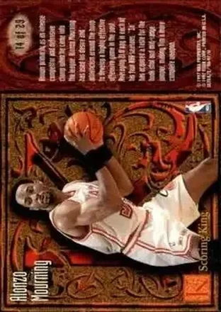 Alonzo Mourning back