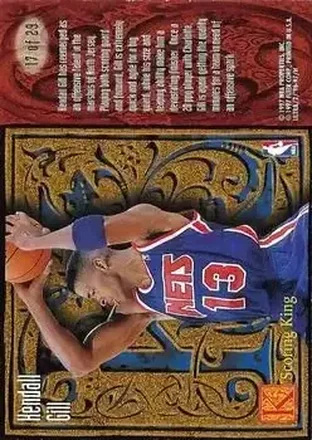 Kendall Gill back
