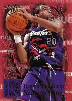 1996-97 Ultra #26 Scoring Kings Damon Stoudamire