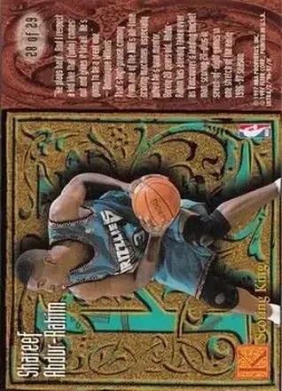 Shareef Abdur-Rahim back