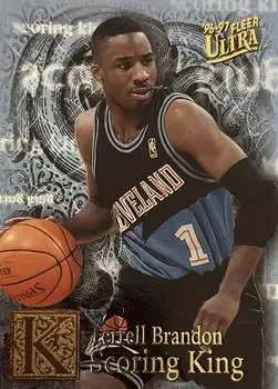 1996-97 Ultra #5 Scoring Kings Plus Terrell Brandon