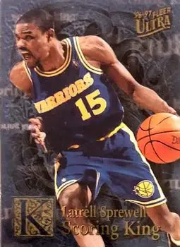 1996-97 Ultra #9 Scoring Kings Plus Latrell Sprewell