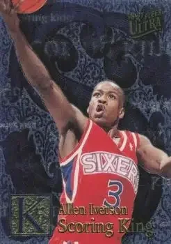 1996-97 Ultra #20 Scoring Kings Plus Allen Iverson