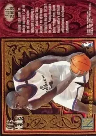 Chris Webber back