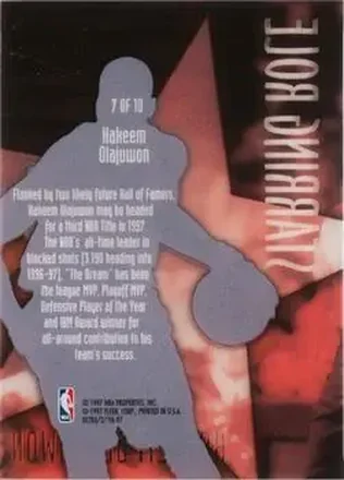 Hakeem Olajuwon back