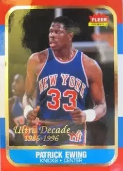 1996-97 Ultra #U-12 Ultra Decade Patrick Ewing