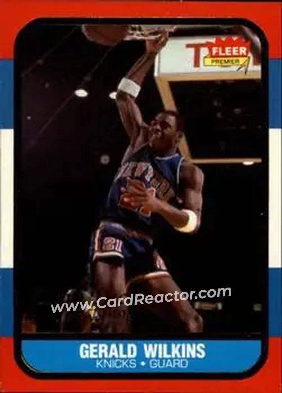 Enlarged card image