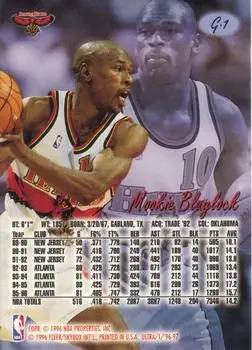 Back of Mookie Blaylock