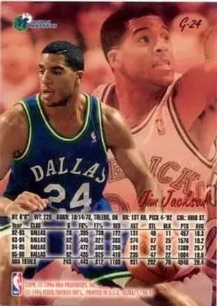 Jim Jackson back