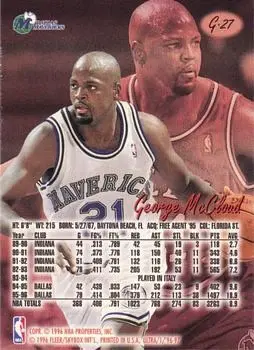 Back of George McCloud