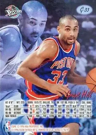 Grant Hill back
