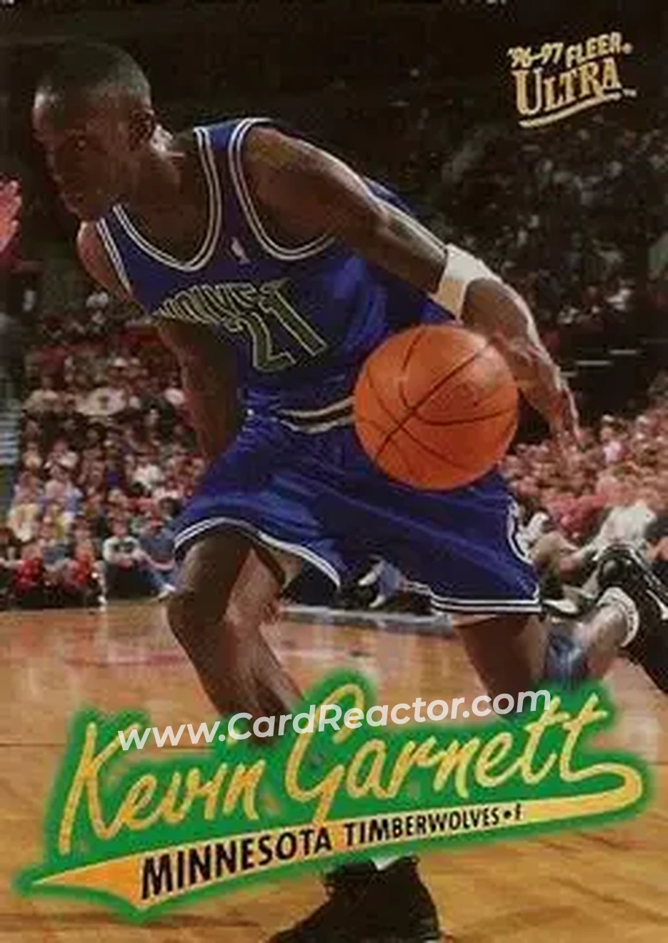 Enlarged card image