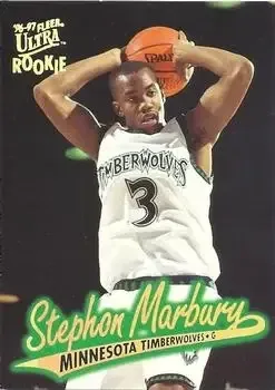 1996-97 Ultra #G-66 Gold Medallion Stephon Marbury