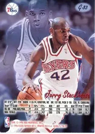 Jerry Stackhouse back