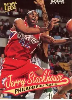 1996-97 Ultra #G-83 Gold Medallion Jerry Stackhouse