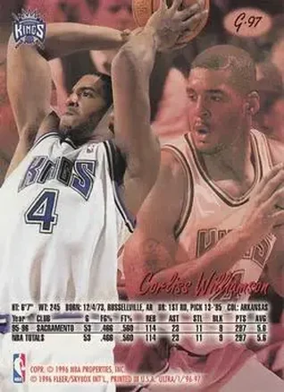 Corliss Williamson back