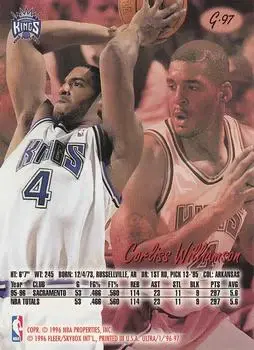 Back of Corliss Williamson