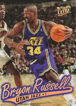1996-97 Ultra #G-114 Gold Medallion Bryon Russell