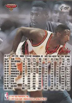 Back of Tyrone Corbin