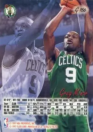 Greg Minor back