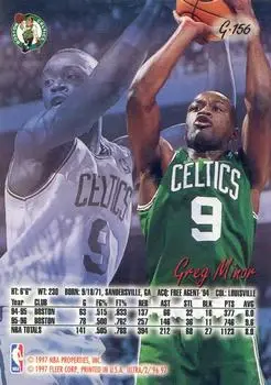 Back of Greg Minor