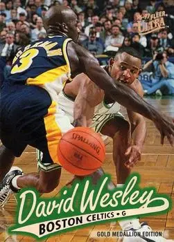 1996-97 Ultra #G-157 Gold Medallion David Wesley