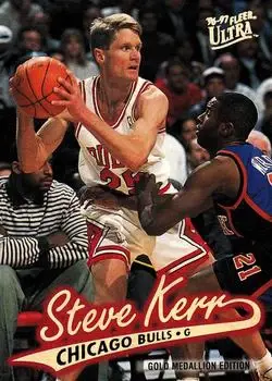 1996-97 Ultra #G-162 Gold Medallion Steve Kerr