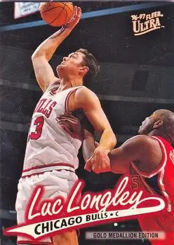 1996-97 Ultra #G-163 Gold Medallion Luc Longley