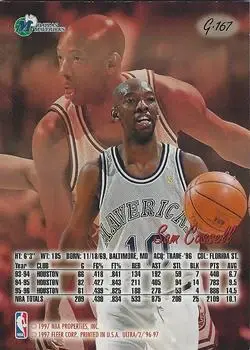 Back of Sam Cassell