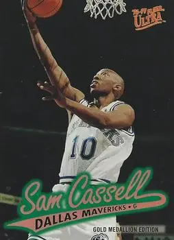 1996-97 Ultra #G-167 Gold Medallion Sam Cassell