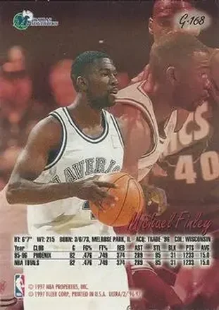 Michael Finley back